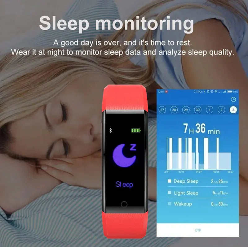 Fitness Smart Watch Activity Tracker Heart Rate For Women Men Oxygen BP Monitor, Fitness Tracker Heart Rate My Store