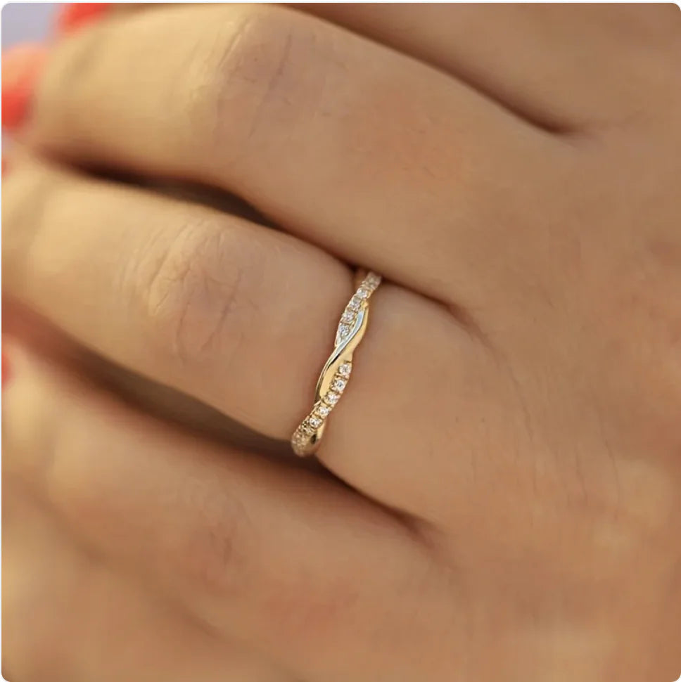 Women's Unique Cross Ring WEM Support (www.WEM.support)