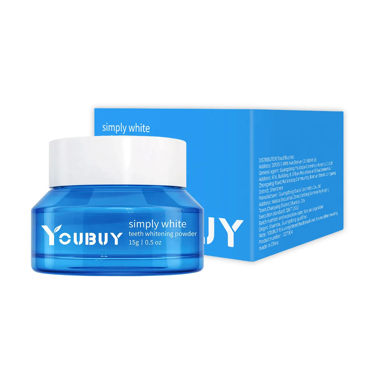 YOUBUY Teeth Whitening Brightening Powder Reduce Tooth Stains Yellow WEM Support (www.WEM.support)