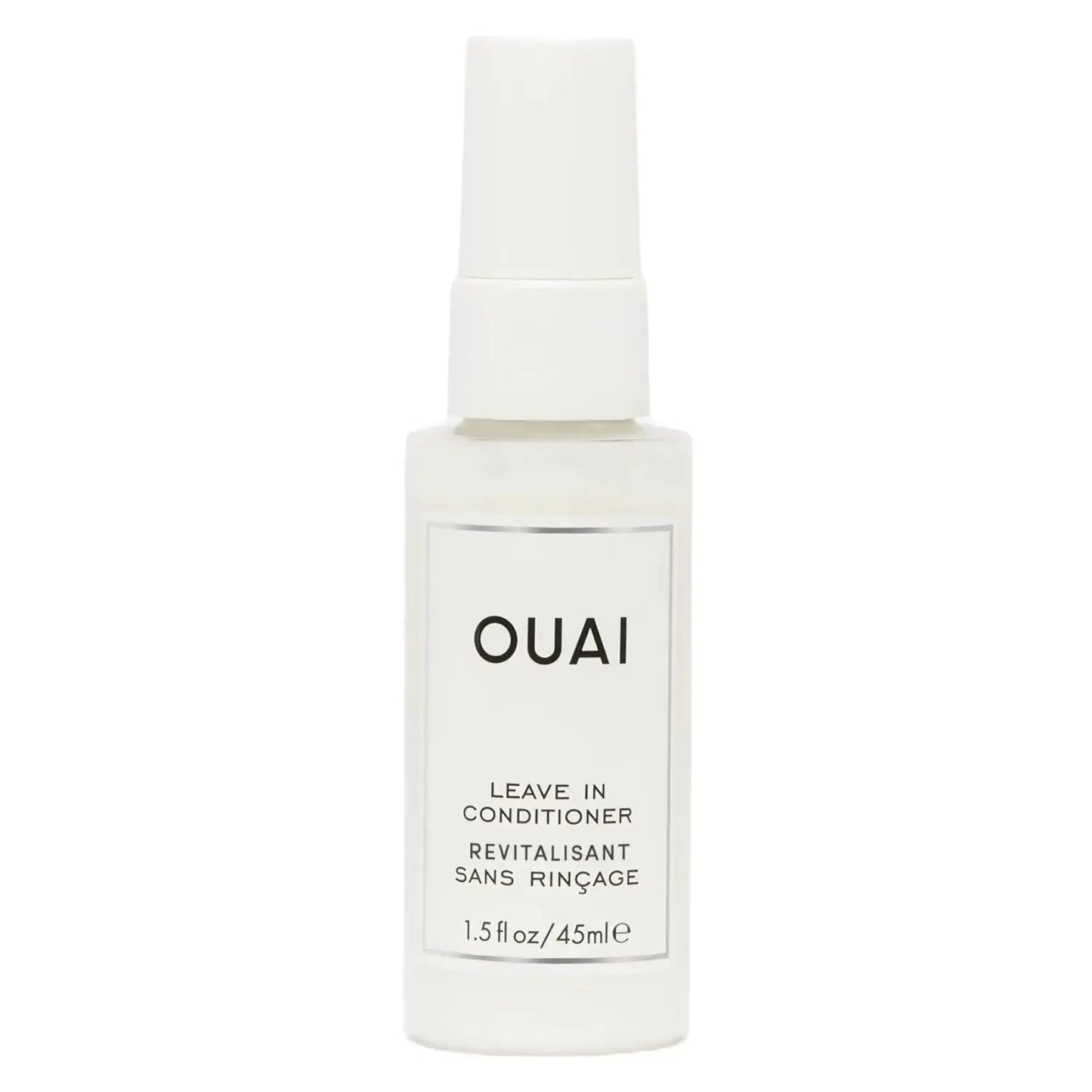 OUAI Leave In Conditioner & Heat Protectant Spray - Prime Hair for Style, Smooth Flyaways, Add Shine and Use as Detangling Spray - No Parabens, Sulfates or Phthalates (1.5 oz) 1.5 Fl Oz (Pack of 1) My Store