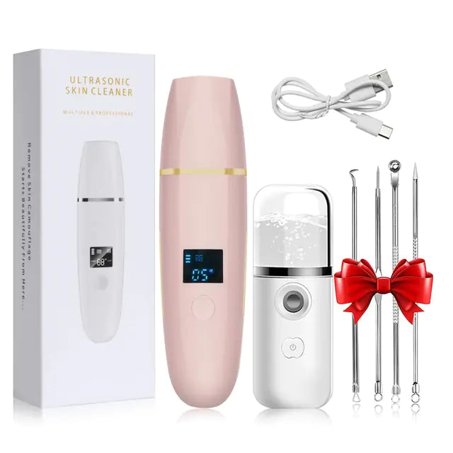 Ultrasonic Skin Scrubber: Facial Cleansing WEM Support (www.WEM.support)