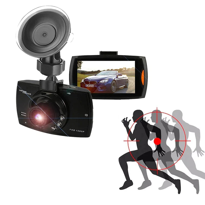 2.7'' Full HD 1080P Dash Cam Car DVR Front & Rear Camera Night Vision G-Sensor WEM Support (www.WEM.support)