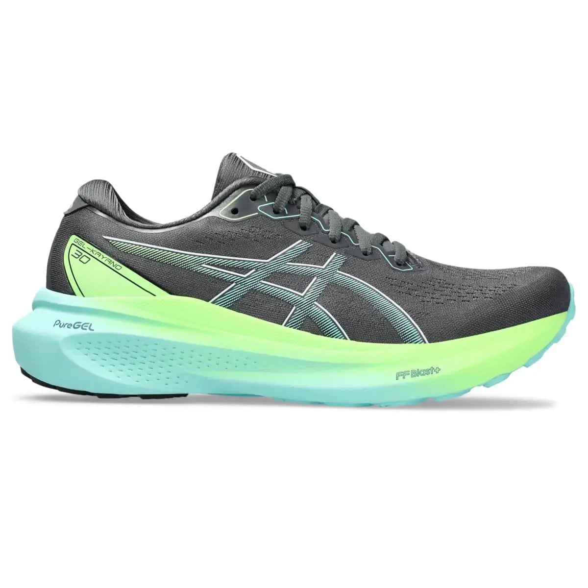 ASICS Men's Gel-Kayano 30 Running Shoes 11.5 Carrier Grey/Illuminate Mint My Store