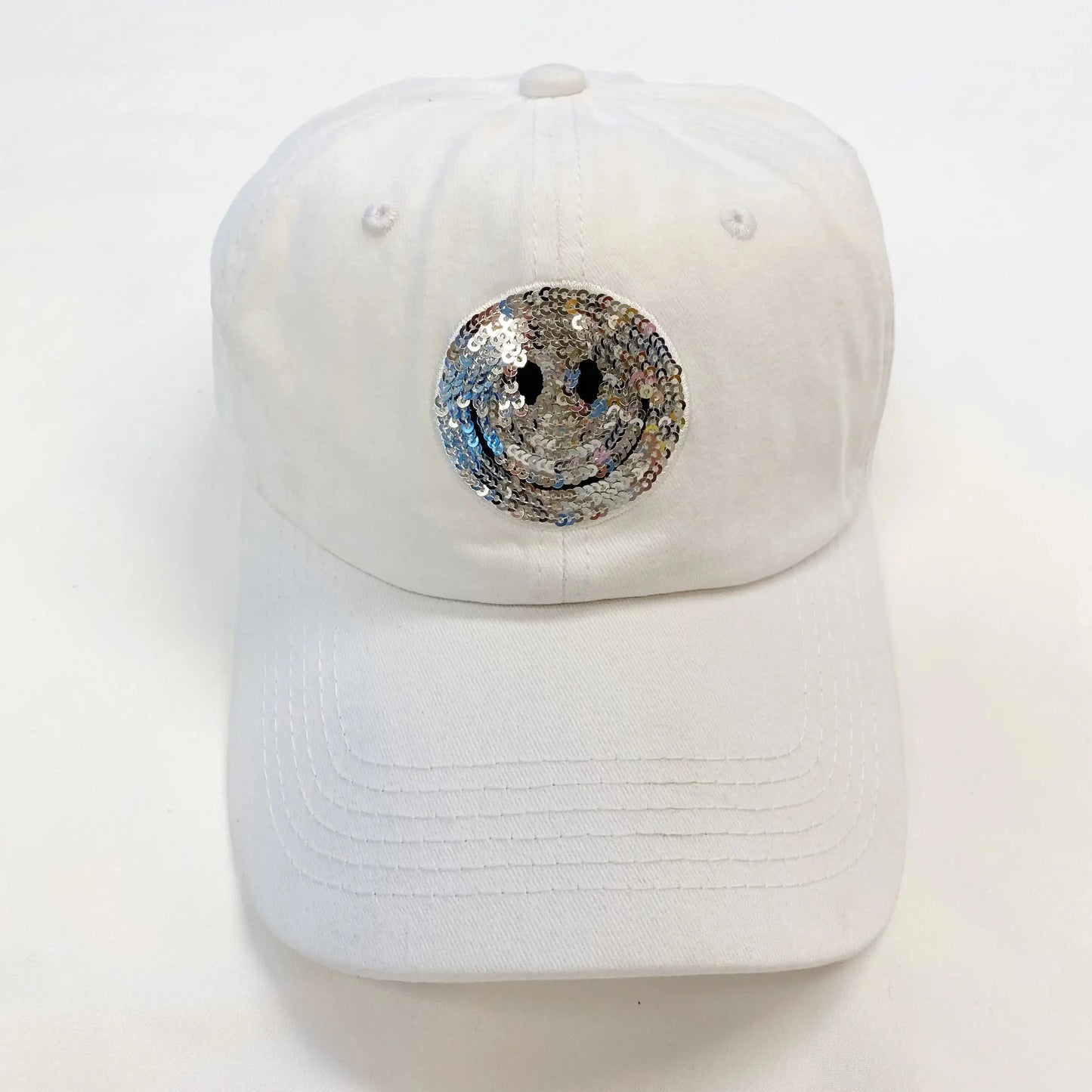 Sequin Patch Happy Ball Cap My Store
