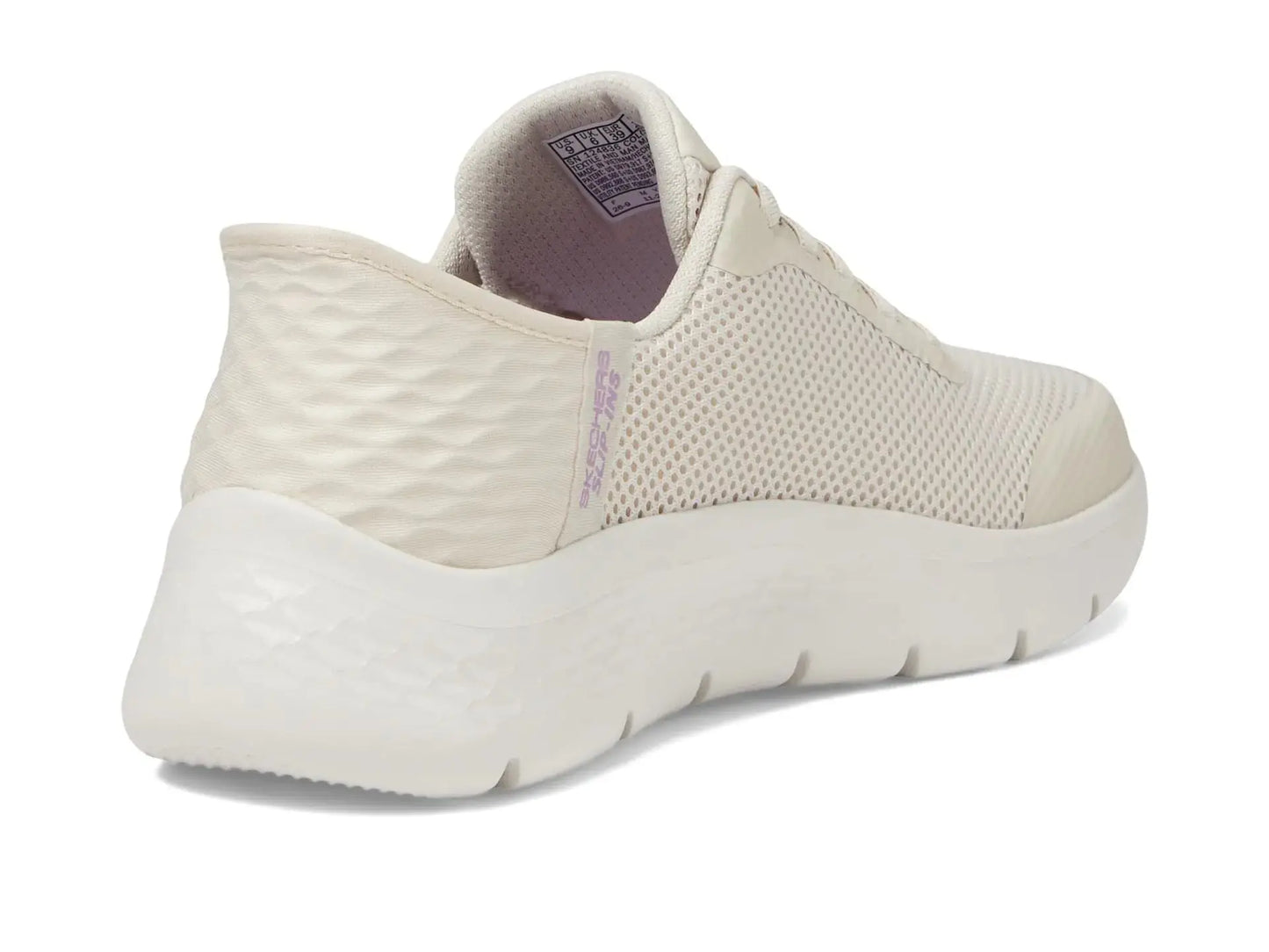 Skechers Women's Go Walk Flex Hands Free Slip-ins - Grand Entry 5 Off-white My Store