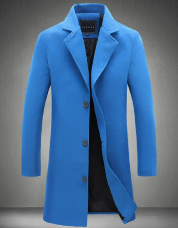 Elegant Men's Wool Jacket WEM Support (www.WEM.support)