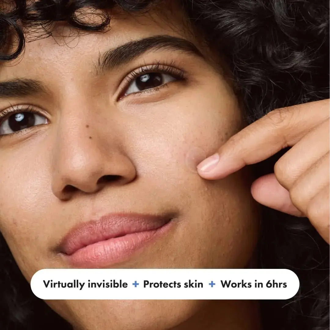 Hero Cosmetics Mighty Patch™ Invisible+ Patch - Daytime Hydrocolloid Acne Pimple Patches for Covering Zits and Blemishes, Ultra Thin Spot Stickers for Face and Skin, Vegan-friendly (39 Count) 39 Count (Pack of 1) Invisible Acne Patches Pack My Store