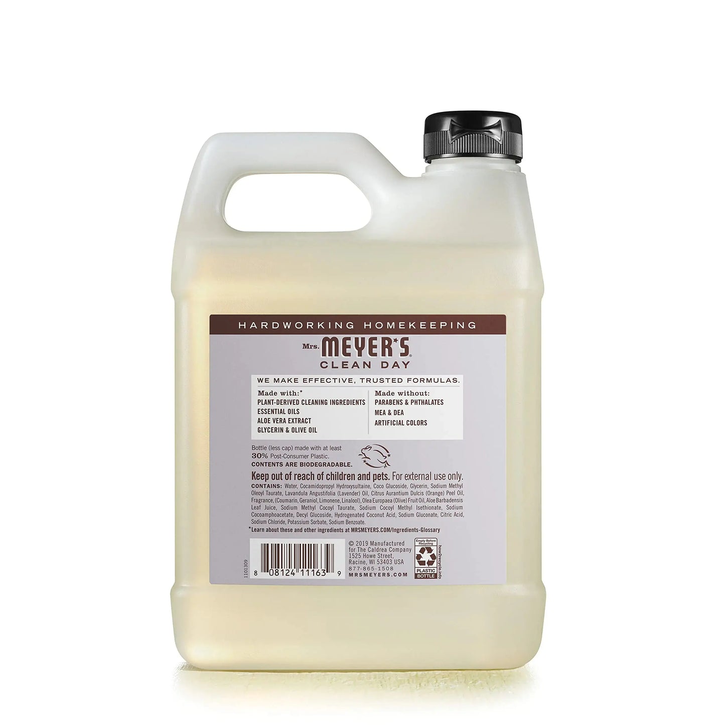Mrs. Meyer's 651318EA Clean Day Liquid Hand Soap Refill, Lavender, 33 oz 33 Fl Oz (Pack of 1) My Store