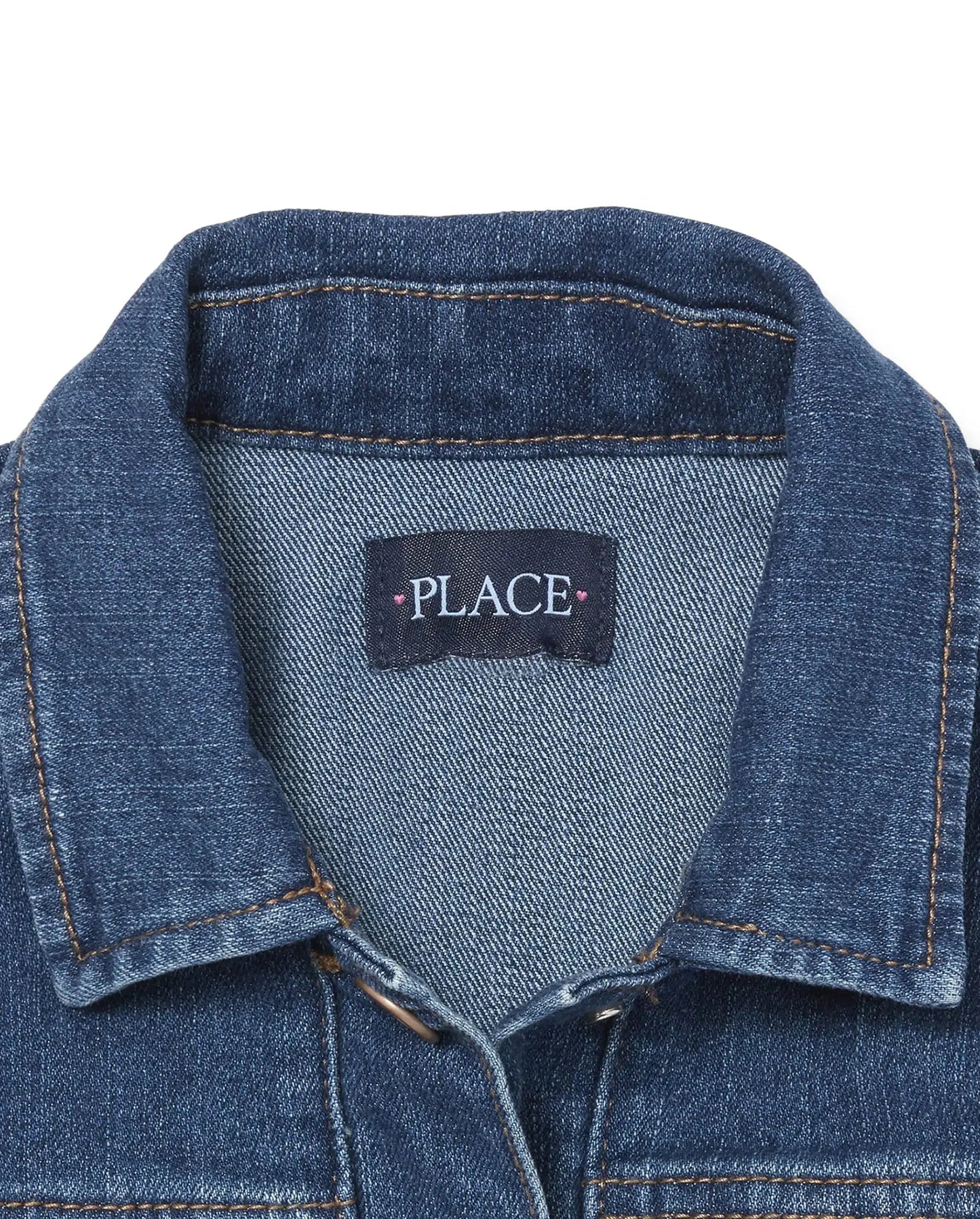 The Children's Place Girls Basic Denim Jacket XX-Large Azure Wash My Store