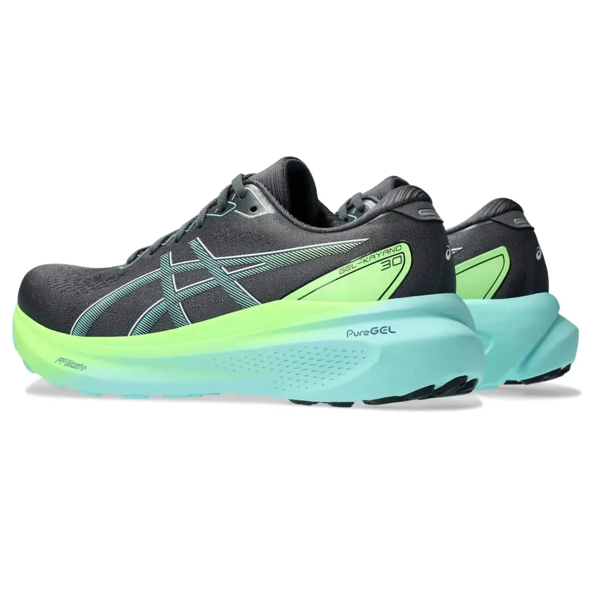 ASICS Men's Gel-Kayano 30 Running Shoes 11.5 Carrier Grey/Illuminate Mint My Store