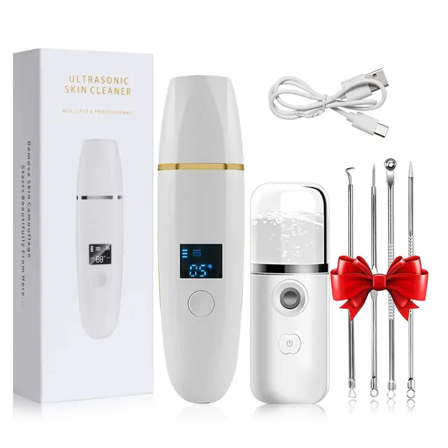 Ultrasonic Skin Scrubber: Facial Cleansing WEM Support (www.WEM.support)