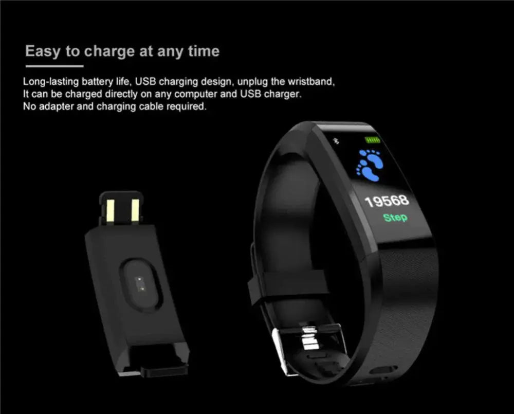 Fitness Smart Watch Activity Tracker Heart Rate For Women Men Oxygen BP Monitor, Fitness Tracker Heart Rate My Store