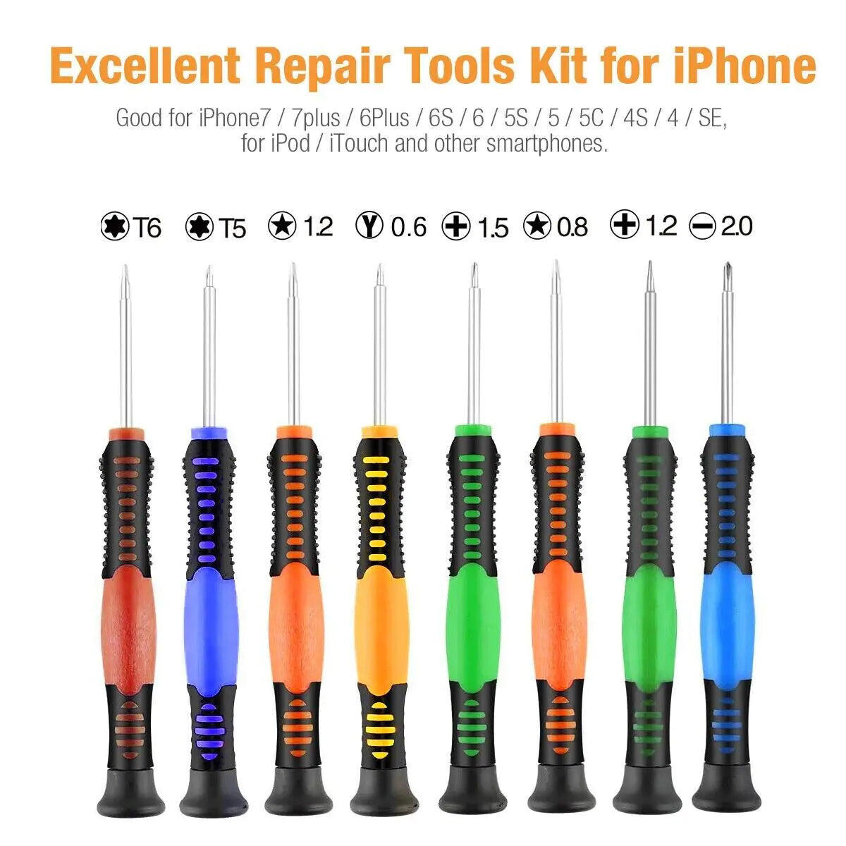 20 in 1 Mobile Phone Screen Opening Repair Tools Kit Screwdriver Set For iPhone WEM Support (www.WEM.support)