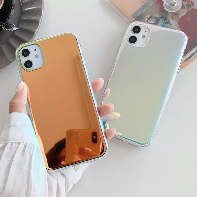 Luxury Mirror Phone Case WEM Support (www.WEM.support)