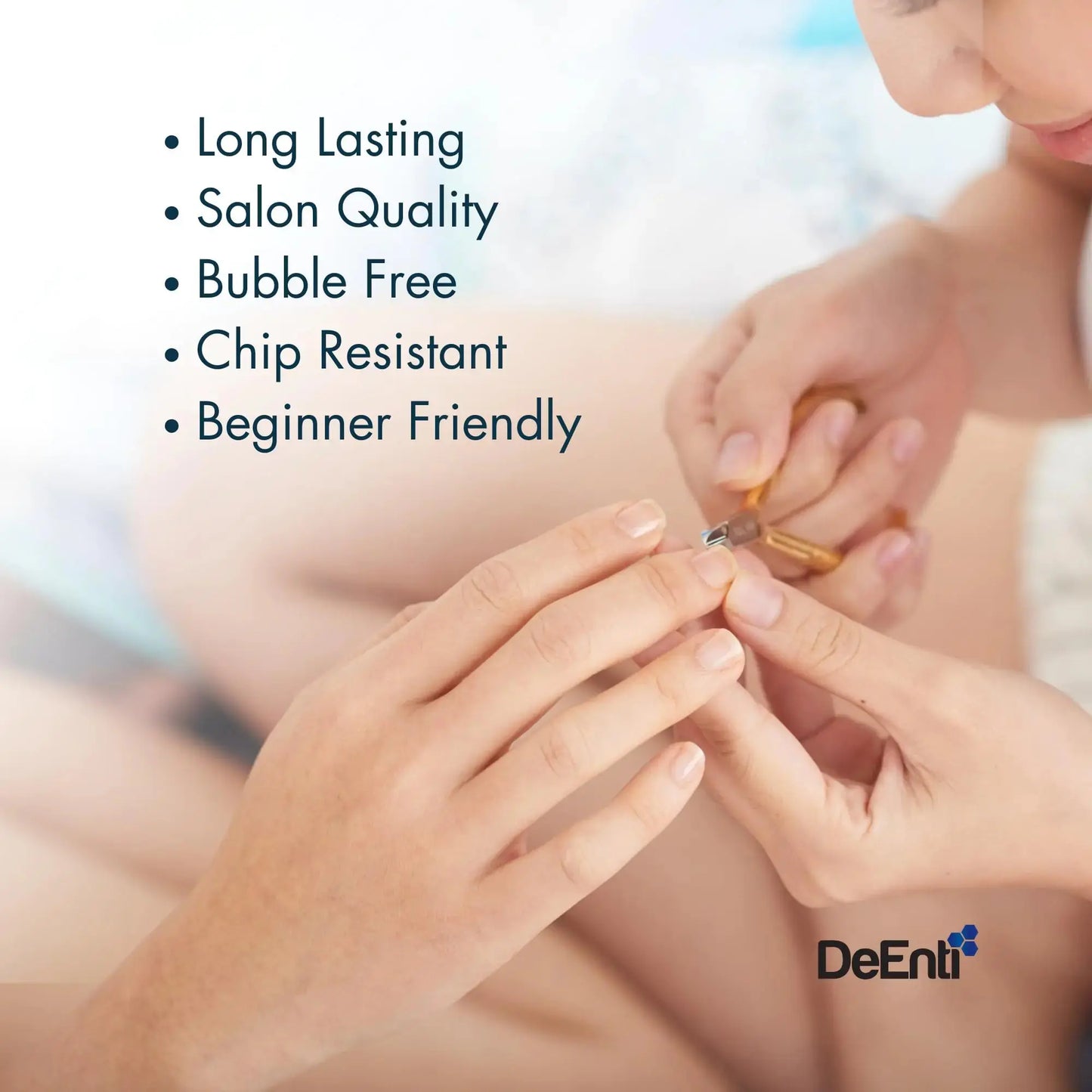 DeEnti Acrylic Nail Powder, 2oz Natural Pink Acrylic Powder Dip for Nails, Mixed Powder Clear and Pink Blend, Long Lasting Salon Quality, Bubble Free Professional Nail Powder for Manicure Nail Art 2 Ounce My Store