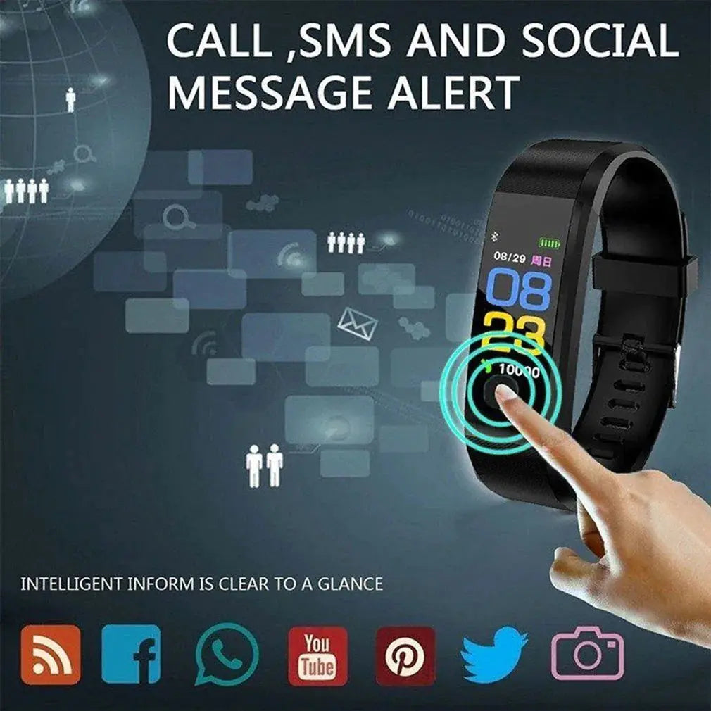 Fitness Smart Watch Activity Tracker Heart Rate For Women Men Oxygen BP Monitor, Fitness Tracker Heart Rate My Store