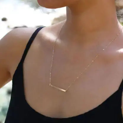 Gold angels jewelry set Bar Necklace, Bracelet And Earrings In 14kt Gold Filled Over Silver My Store