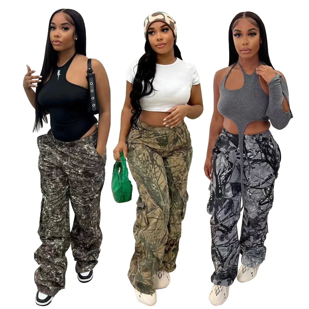 Women's Camouflage Overalls WEM Support (www.WEM.support)