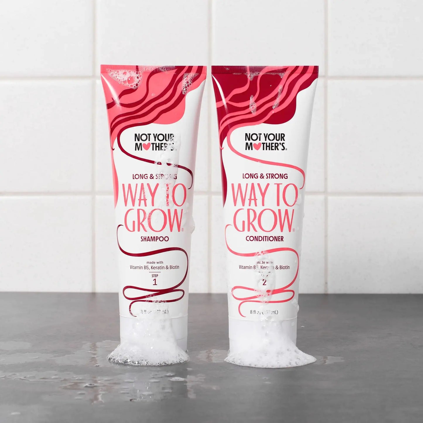 Not Your Mother's Way to Grow Shampoo and Conditioner (2-Pack) - 8 fl oz - Ideal for All Hair Types - Helps Cleanse, Moisturize, and Hydrate Dry Hair and Damaged Hair My Store