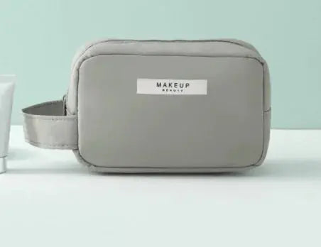 Makeup Bag Organizer Stylish his organizer features multiple compartments and pockets to store your makeup brushes, lipsticks, eyeliners, and more. My Store