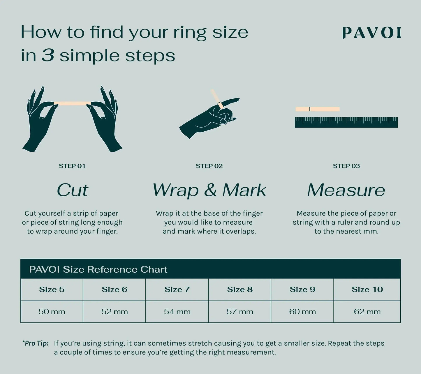 PAVOI 14K Gold Plated Rings Oval Cubic Zirconia Love Ring | Eternity Ring | 5mm Stackable Rings for Women | Gold Rings for Women 6 Yellow Gold My Store