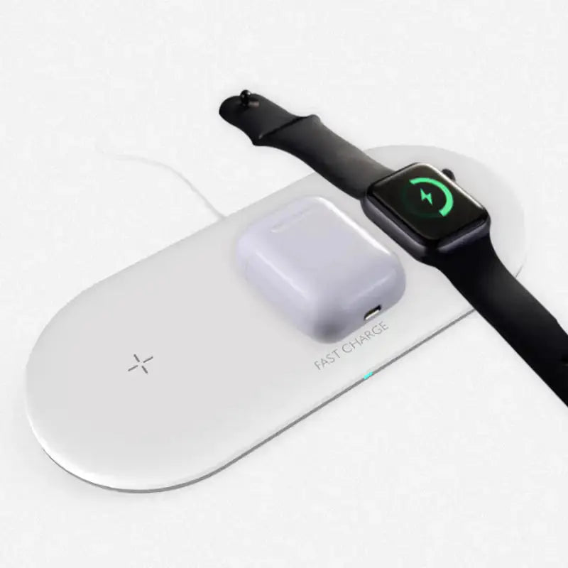 3 in 1 Multi Device Qi Wireless Fast Charger Say goodbye to tangled cords and slow charging times with the 3 in 1 3 in 1 Wireless Charger Multi Device Qi Wireless Fast Charger - the must-have accessory for all your charging needs. My Store