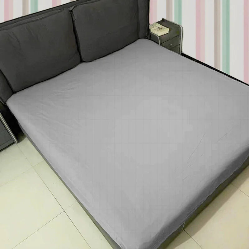 Grounding Bed Sheet Cotton Silver Fiber WEM Support (www.WEM.support)
