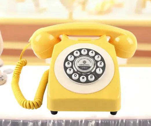 Household Vintage Card Recording Telephone WEM Support (www.WEM.support)