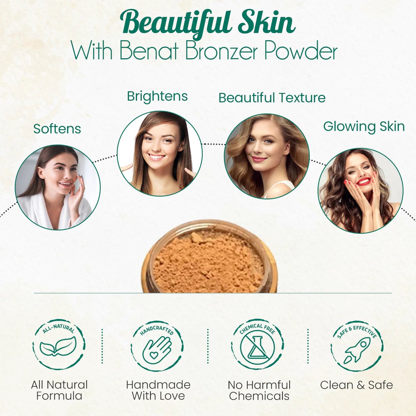 Bronzer Loose Powder Set WEM Support (www.WEM.support)