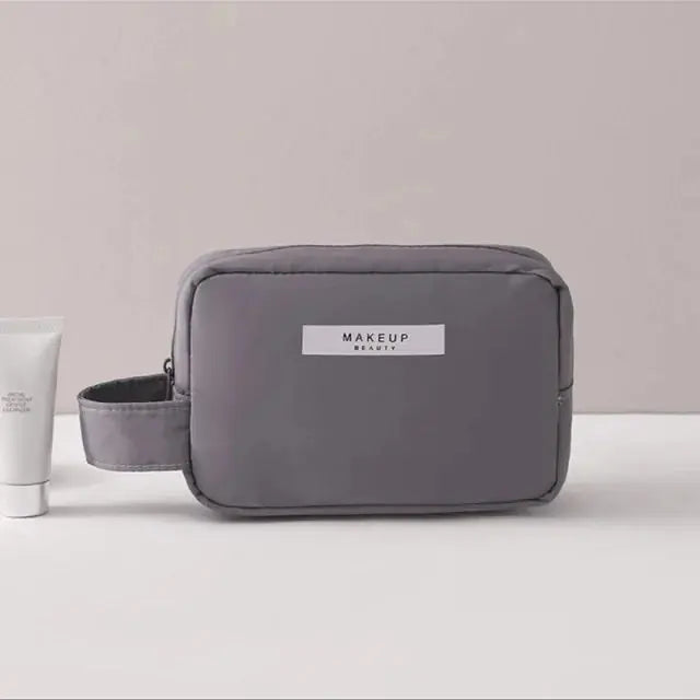Makeup Bag Organizer Stylish his organizer features multiple compartments and pockets to store your makeup brushes, lipsticks, eyeliners, and more. My Store