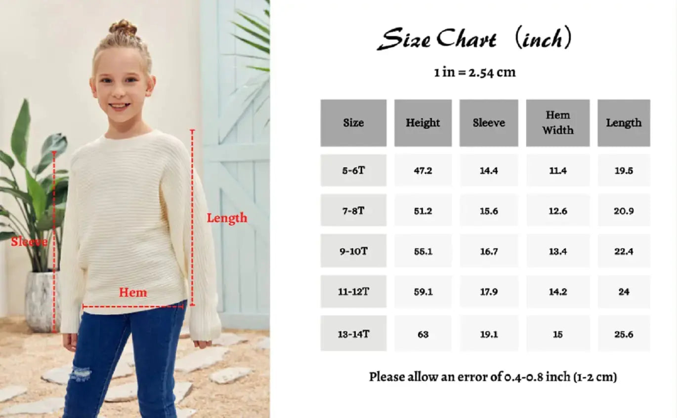 Mafulus Girl's Oversized Crewneck Fall Sweaters Kids Batwing Long Sleeve Slouchy Chunky Cute Pullover Jumper Shirts 5-14T 9-10 Years Burgundy Oversized Girls Sweaters Burgundy My Store
