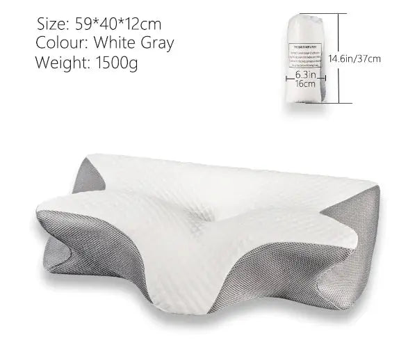 Memory Foam Neck Pillow Contoured Support My Store