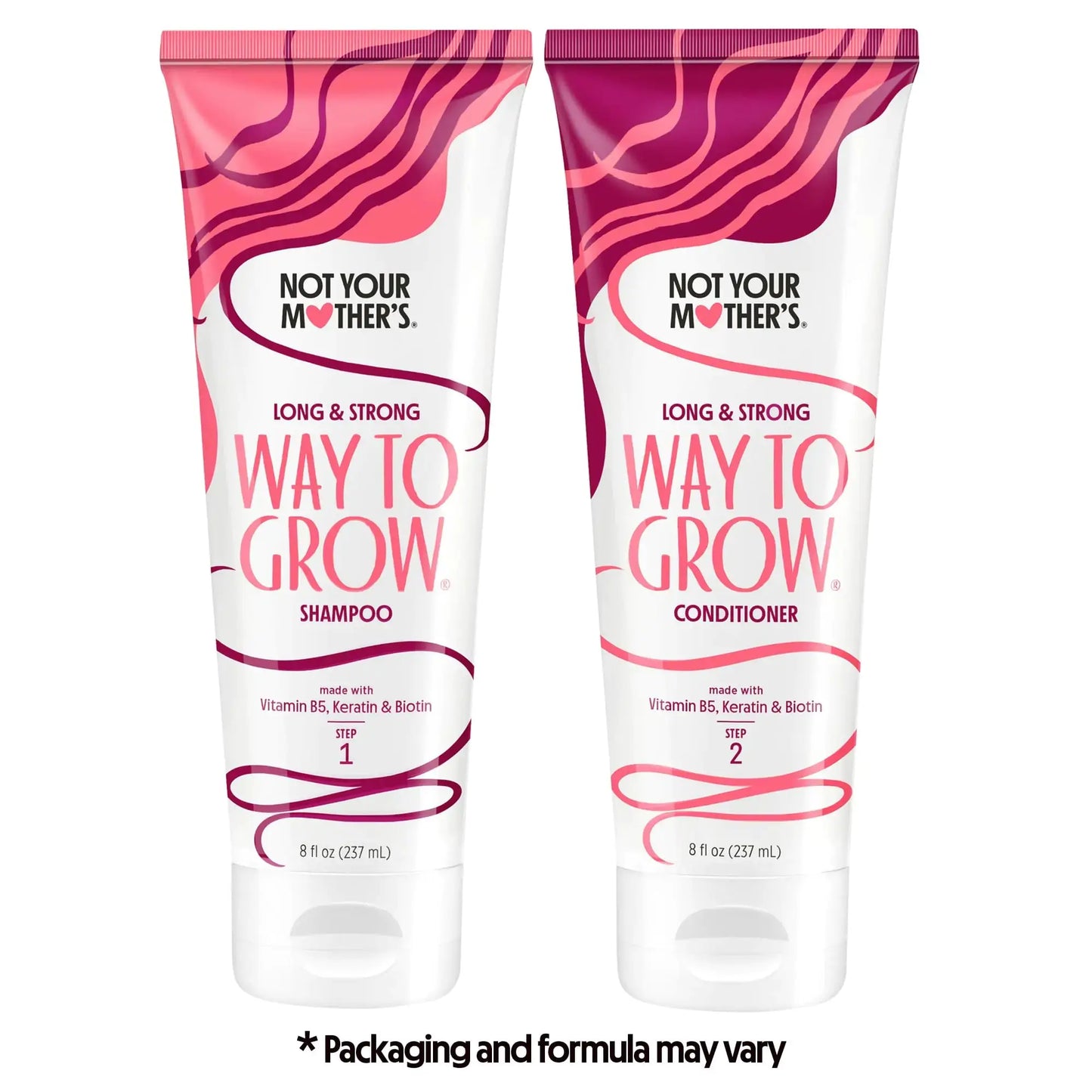 Not Your Mother's Way to Grow Shampoo and Conditioner (2-Pack) - 8 fl oz - Ideal for All Hair Types - Helps Cleanse, Moisturize, and Hydrate Dry Hair and Damaged Hair My Store