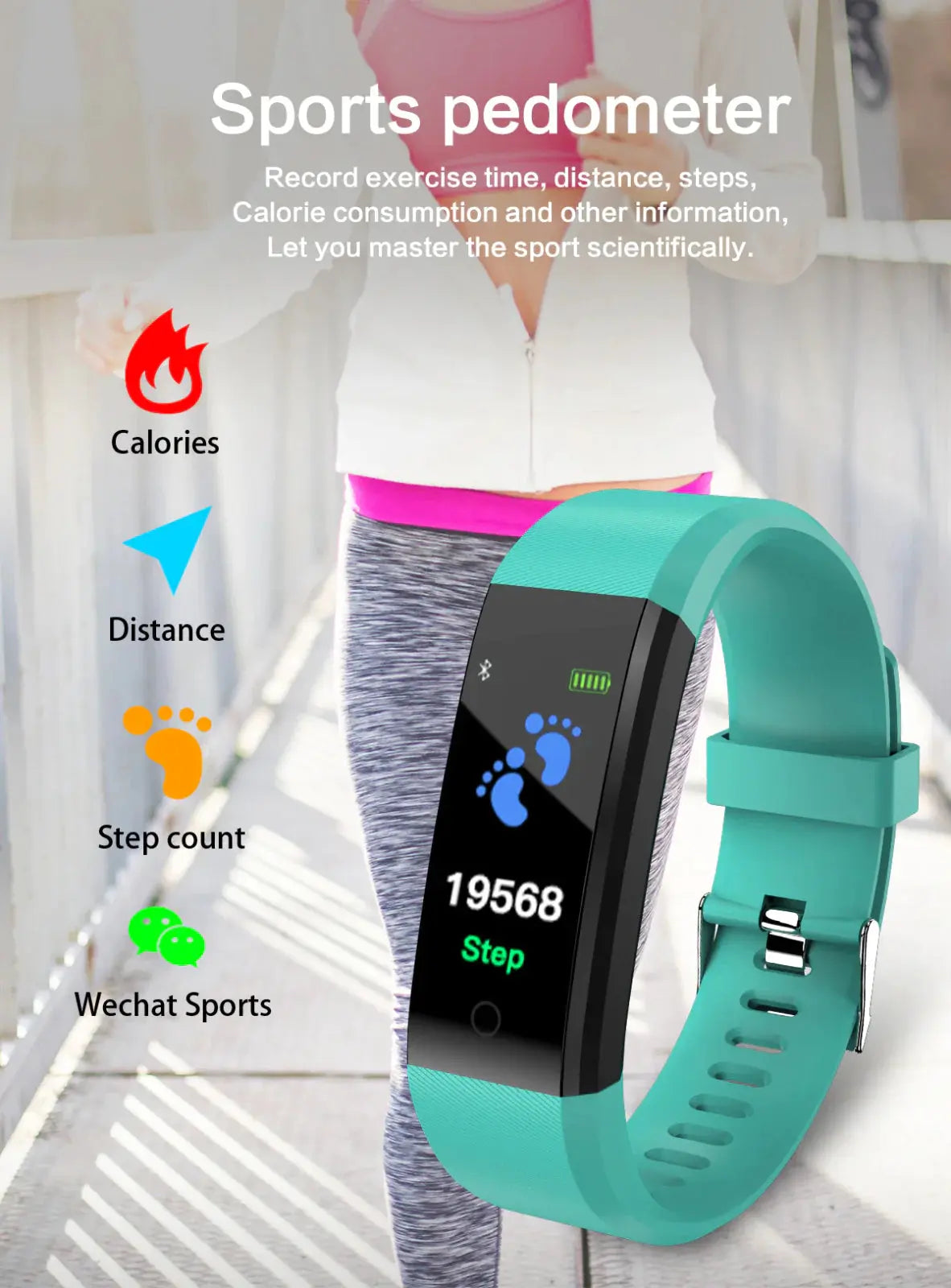 Fitness Smart Watch Activity Tracker Heart Rate For Women Men Oxygen BP Monitor, Fitness Tracker Heart Rate My Store