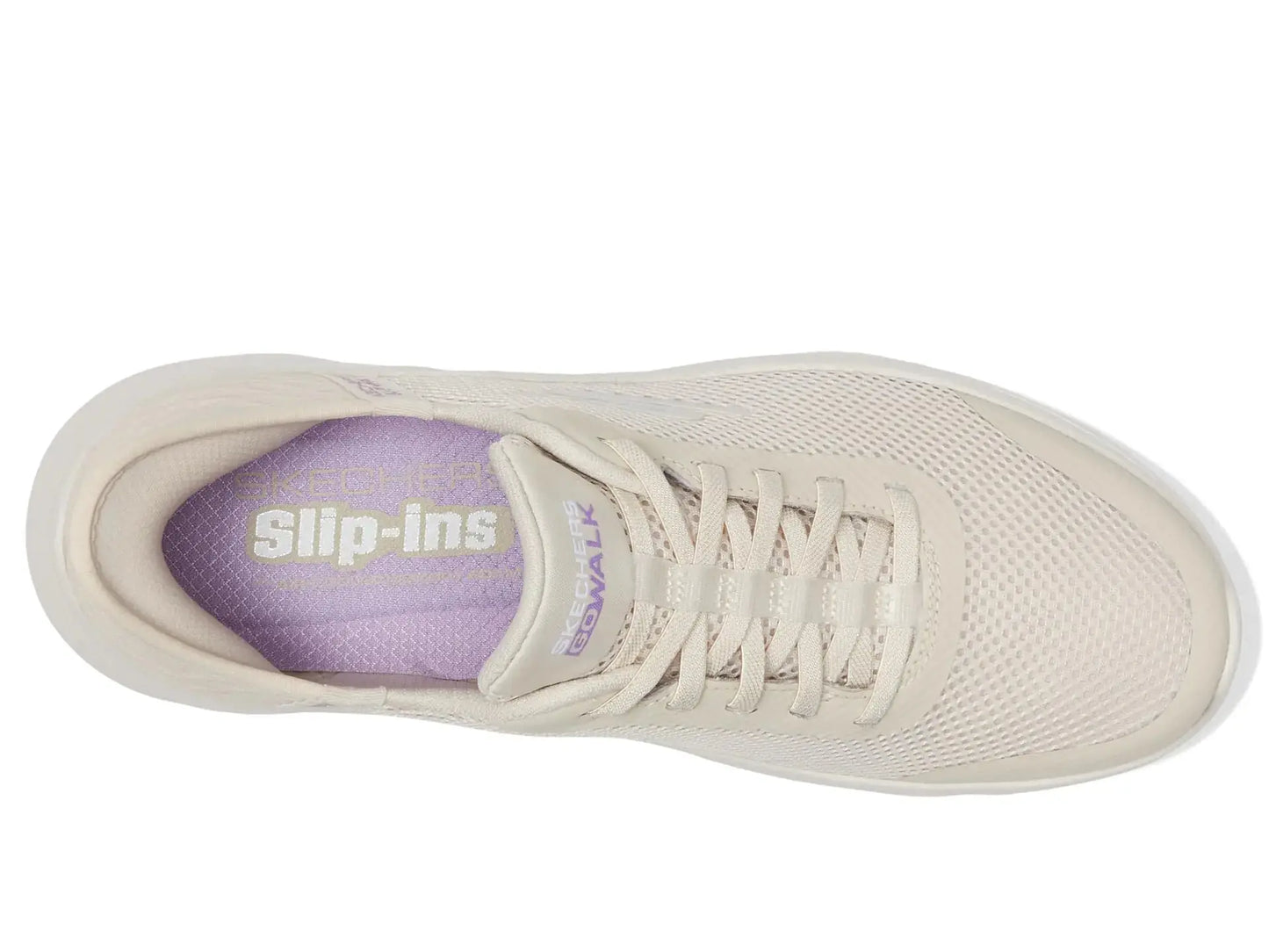 Skechers Women's Go Walk Flex Hands Free Slip-ins - Grand Entry 5 Off-white My Store