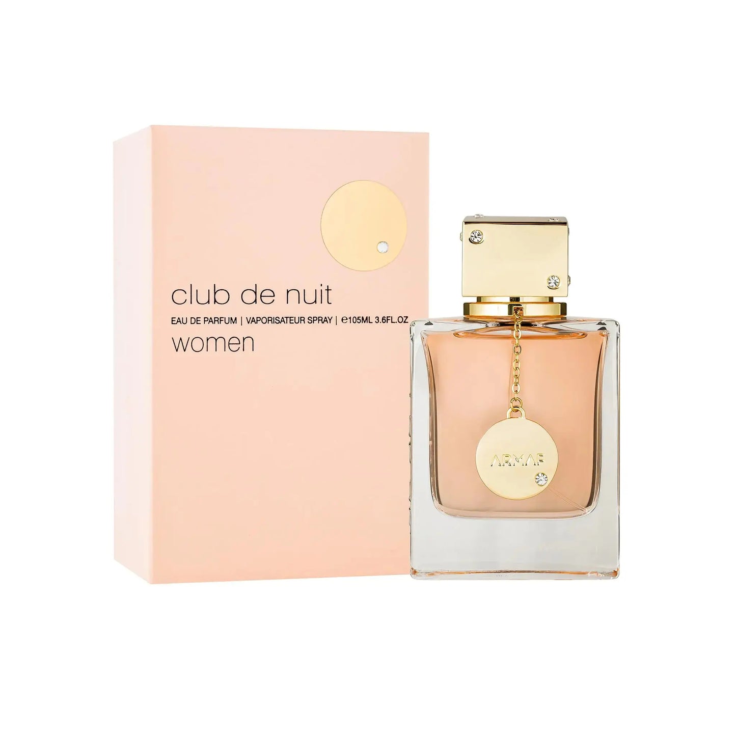 Armaf Club De Nuit Eau de Parfum for Women, 3.6 Ounce Floral 3.6 Fl Oz (Pack of 1) My Store