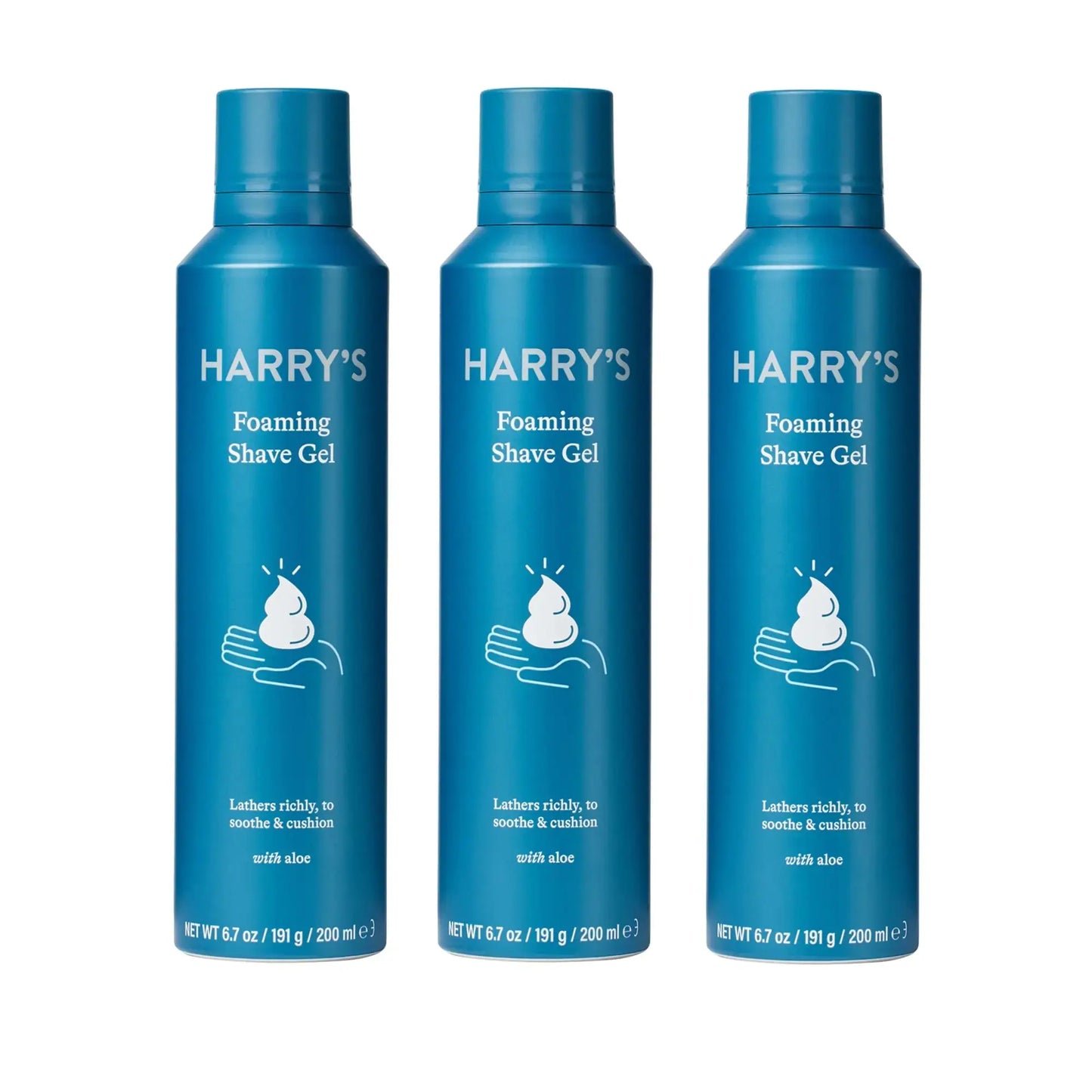 Harrys Razor Blades Bundle Refills + Shave Gel Bundle (10 Count) 10 Count (Pack of 1) Razors+ Gel My Store