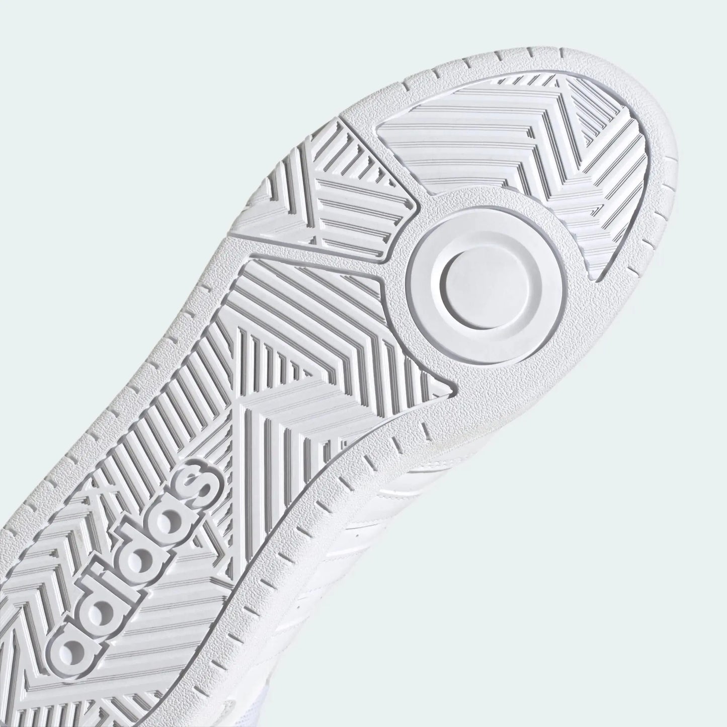 adidas Men's Hoops 3.0 Mid Sneaker 7 White/White/White My Store
