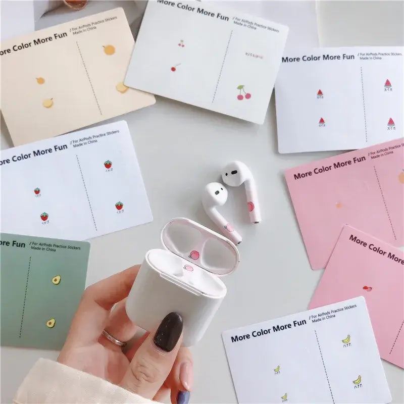 Protective Stickers for AirPods Case WEM Support (www.WEM.support)