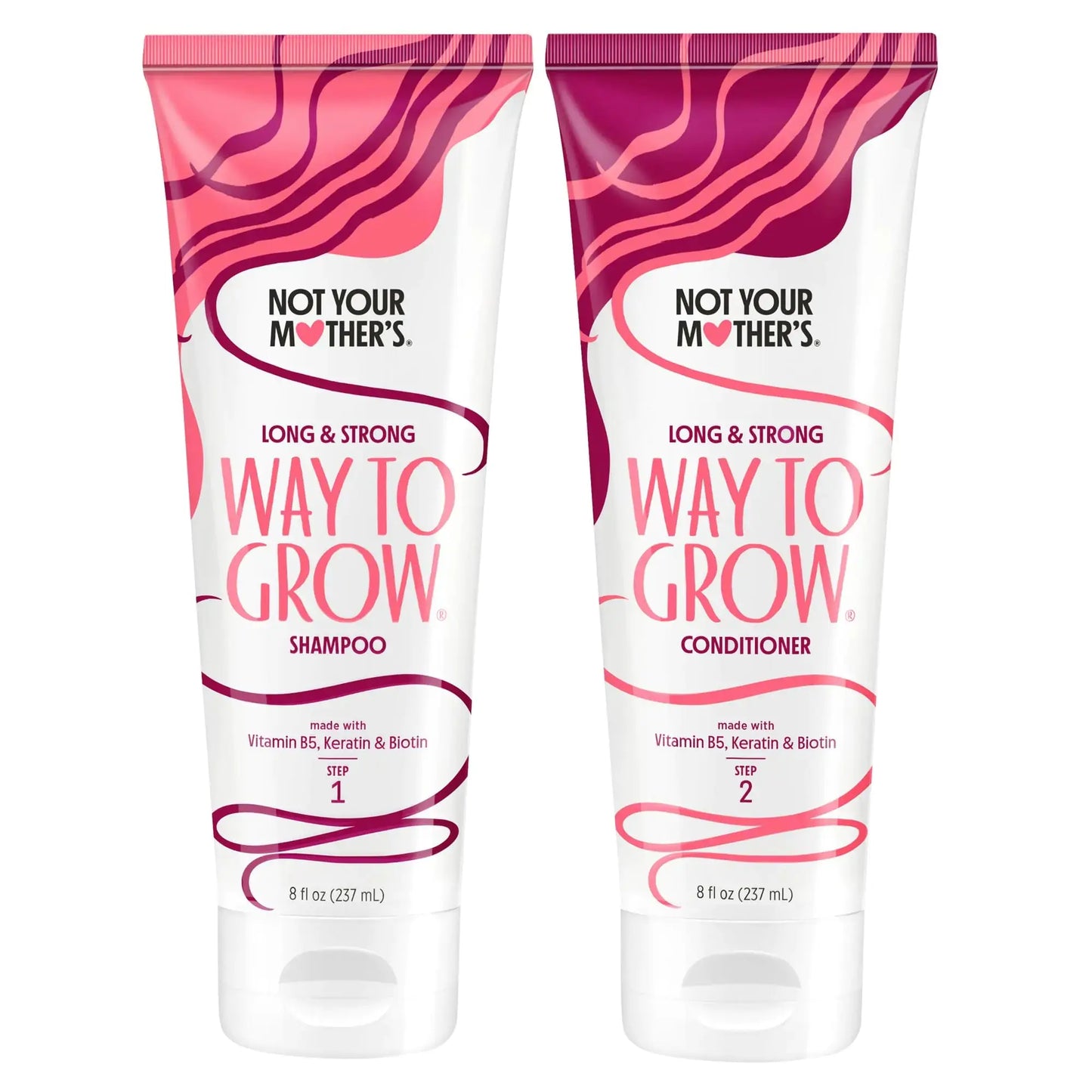 Not Your Mother's Way to Grow Shampoo and Conditioner (2-Pack) - 8 fl oz - Ideal for All Hair Types - Helps Cleanse, Moisturize, and Hydrate Dry Hair and Damaged Hair My Store