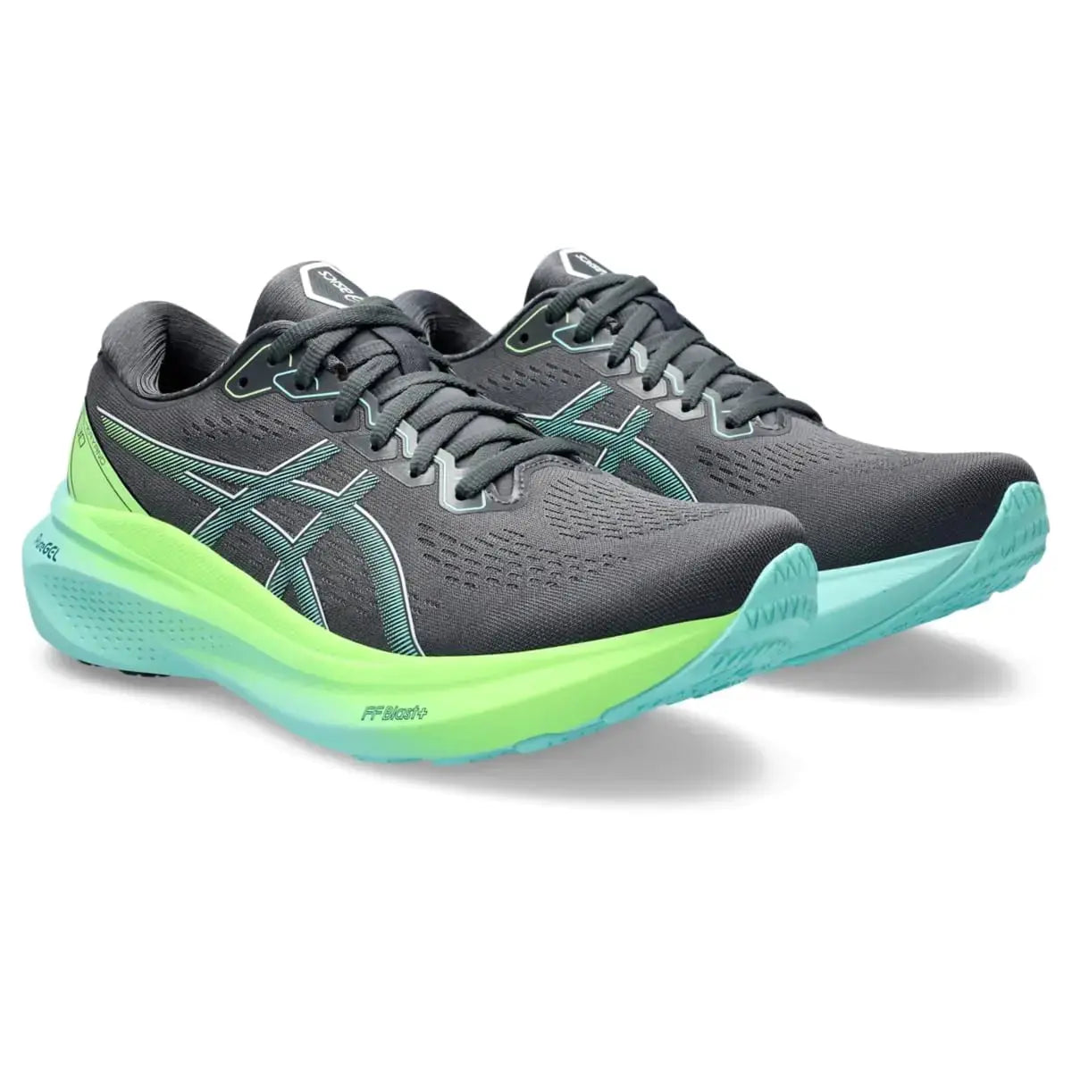ASICS Men's Gel-Kayano 30 Running Shoes 11.5 Carrier Grey/Illuminate Mint My Store