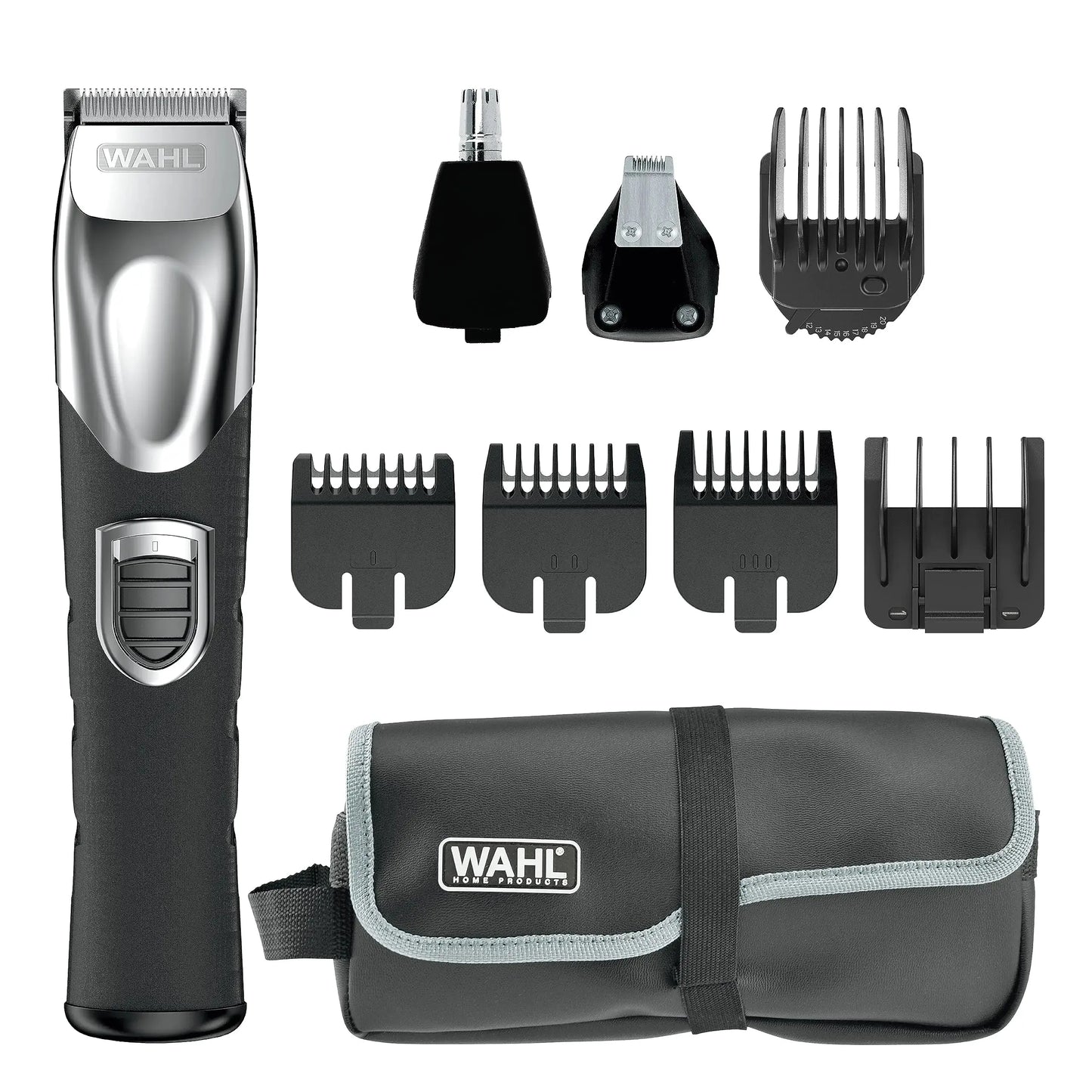 Wahl USA Beard Trimmer Rechargeable Lithium Ion All in One Beard Trimmer for Men with Detail and Ear & Nose Hair Trimmer Attachment – Model 9854-600B My Store