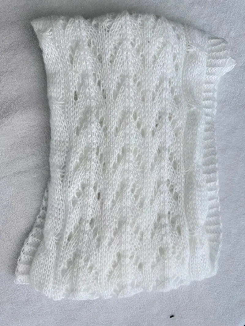 Knitted Double Sleeve Shawl WEM Support (www.WEM.support)