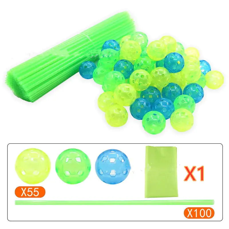 Smart Children Bead Tent Kit - Superb Fort Building Kit Toy My Store