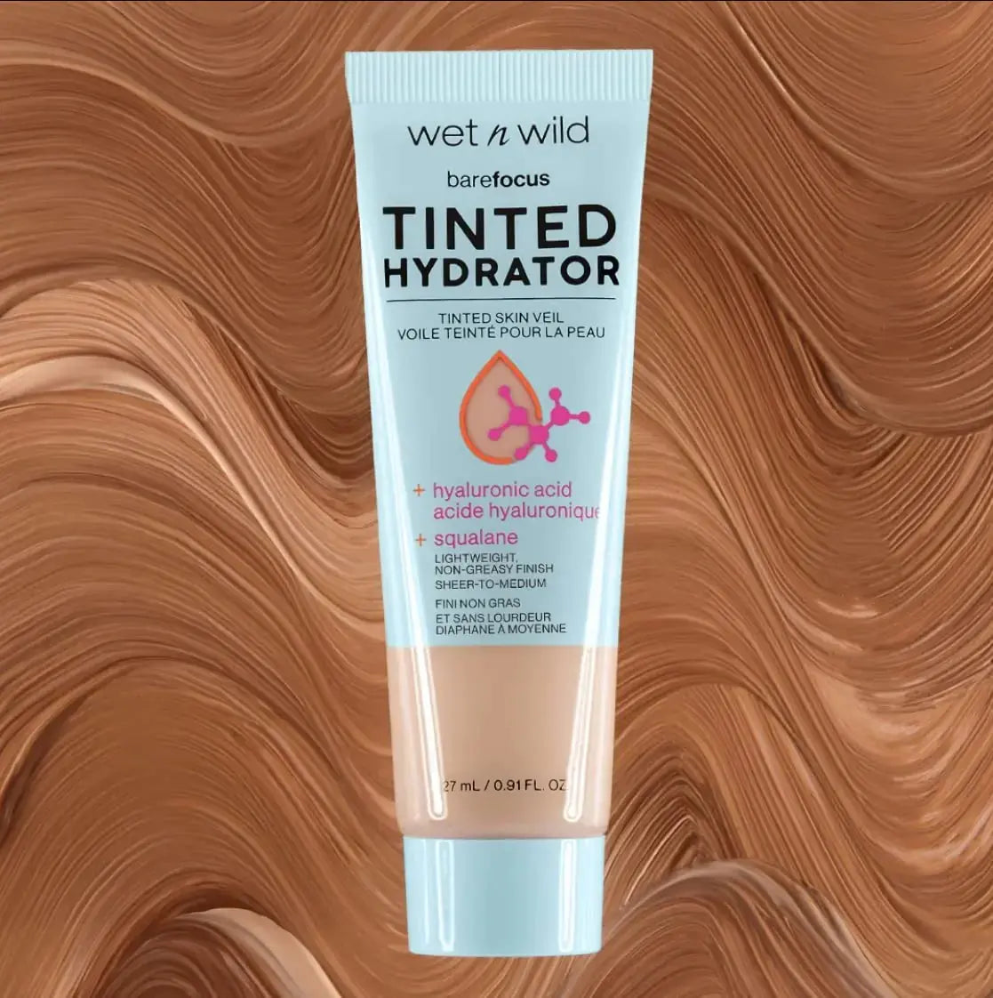 wet n wild Bare Focus Tinted Hydrator Matte Natural Finish, Oil-Free Tinted Face Moisturizer Makeup, Hyaluronic Acid, Squalane, Sheer To Medium Coverage, Medium Deep (Pack of 2) 0.91 Ounce (Pack of 2) My Store