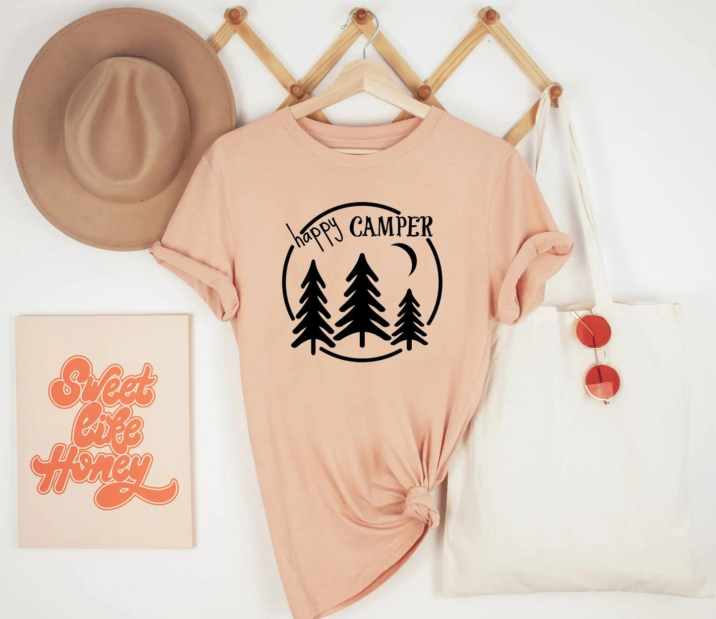 Happy Camper Shirt, Camping Shirt My Store