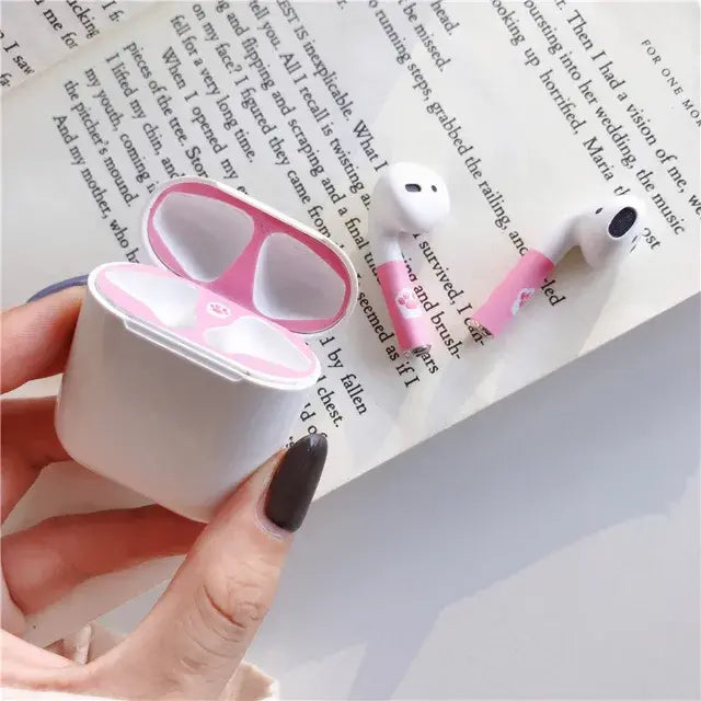 Protective Stickers for AirPods Case WEM Support (www.WEM.support)