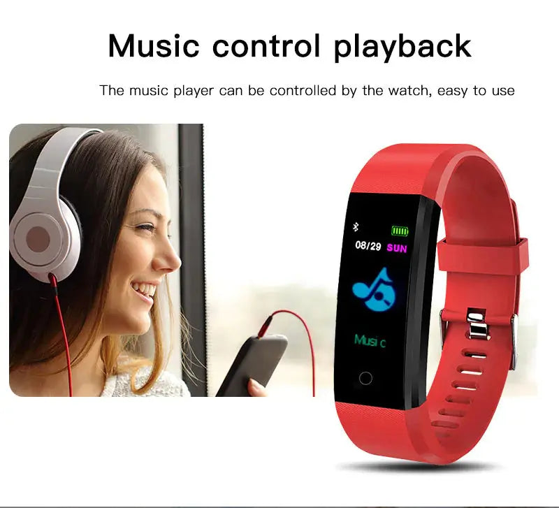 Fitness Smart Watch Activity Tracker Heart Rate For Women Men Oxygen BP Monitor, Fitness Tracker Heart Rate My Store