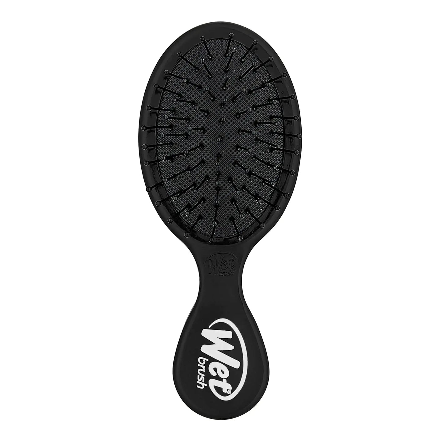 Wet Brush Detangling Brush, Mini Detangler Brush (Black) - Wet & Dry Tangle-Free Hair Brush for Women & Men - No Tangle Soft & Flexible Bristles for Straight, Curly, & Thick Hair Black 1 Count (Pack of 1) My Store