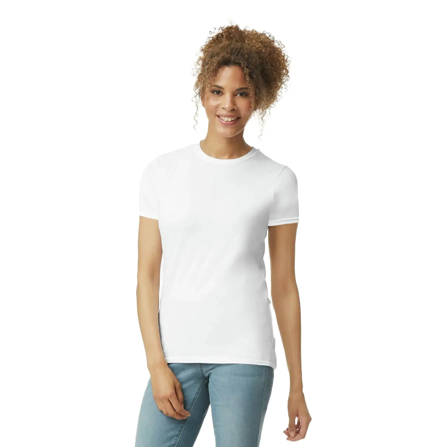 Gildan Women's Softstyle Cotton T-Shirt, Style G64000L, Multipack X-Large White (2-pack) My Store